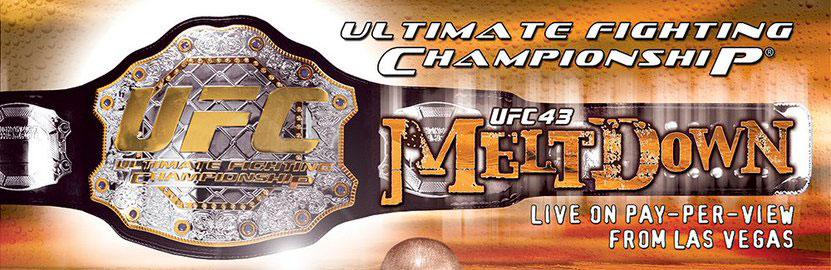 UFC 43 - Les posters et les affiches