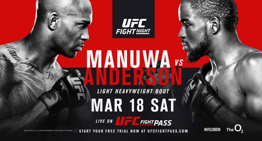 UFC Fight Night 107 - Promo Manuwa vs Anderson