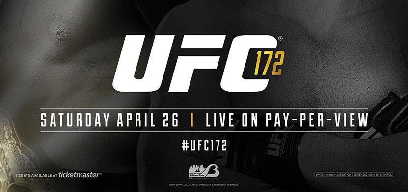 UFC 172 - Les posters et les affiches à Baltimore