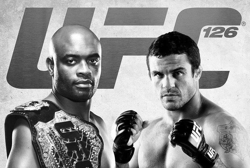 UFC 126 - Les posters et les affiches à Vegas