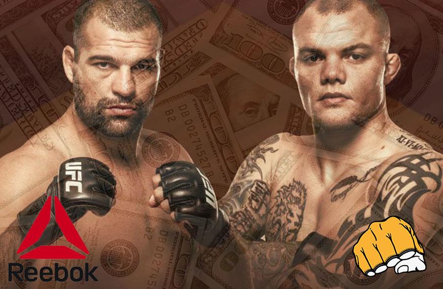 UFC Fight Night 134 - Les salaires Reebok