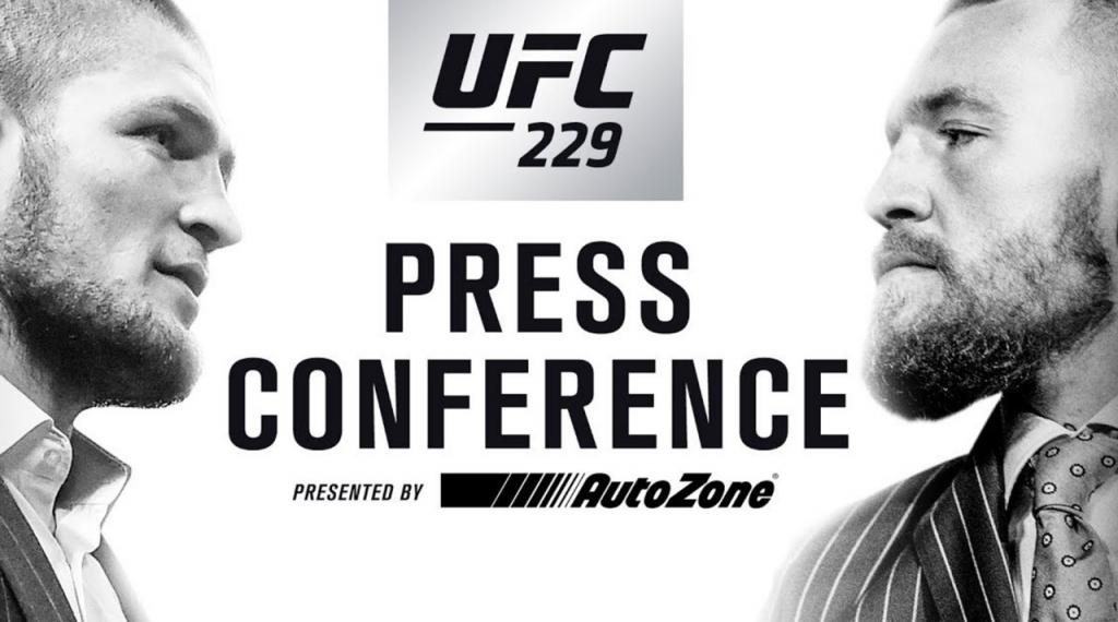 UFC 229 - Conférence de presse : Khabib vs McGregor
