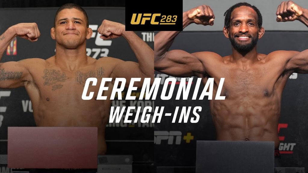 UFC 283 - La pesée cérémoniale