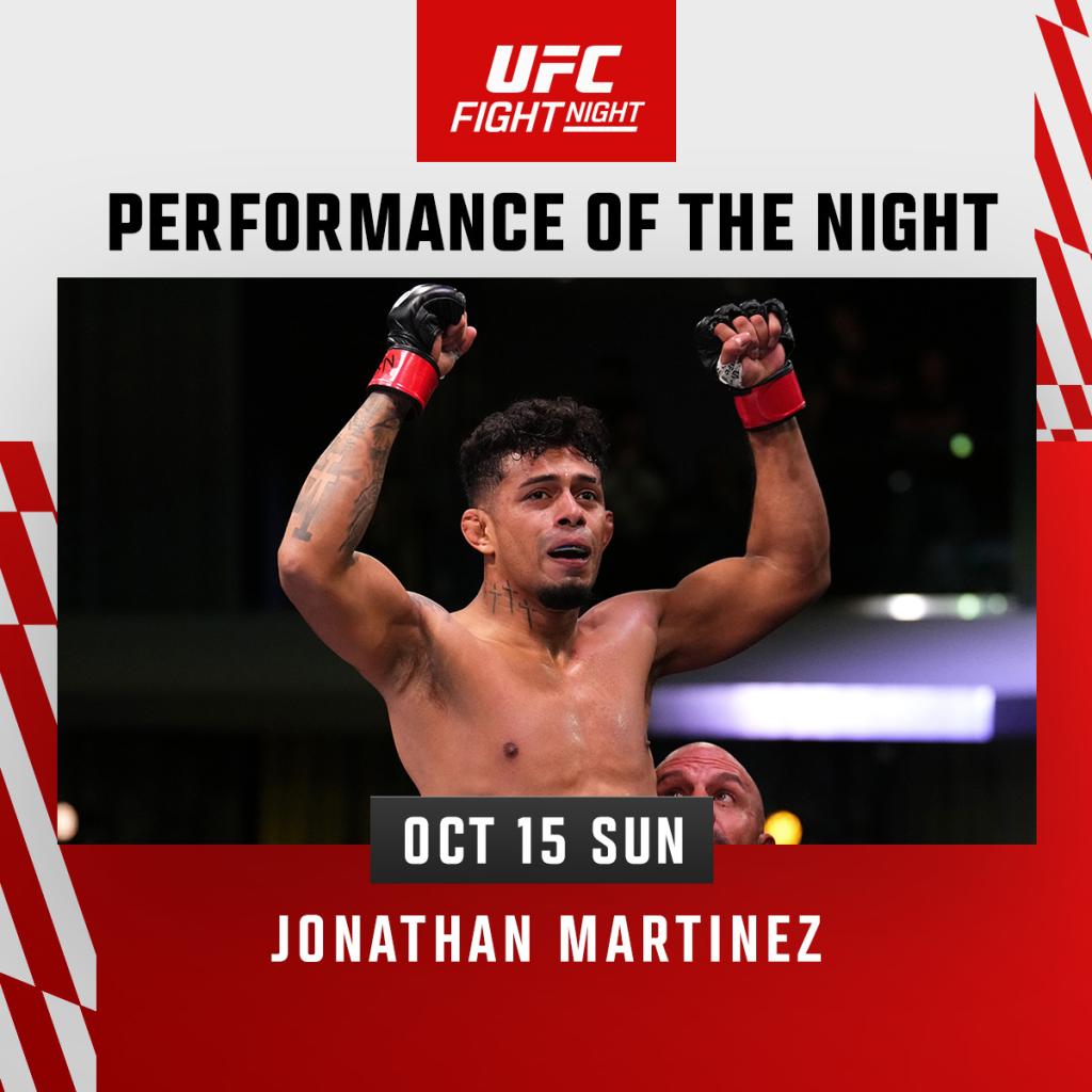 UFC on ESPN+ 88 - Jonathan Martinez