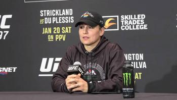 Raquel Pennington amusée par les déclarations de Mayra Bueno Silva  | UFC 297