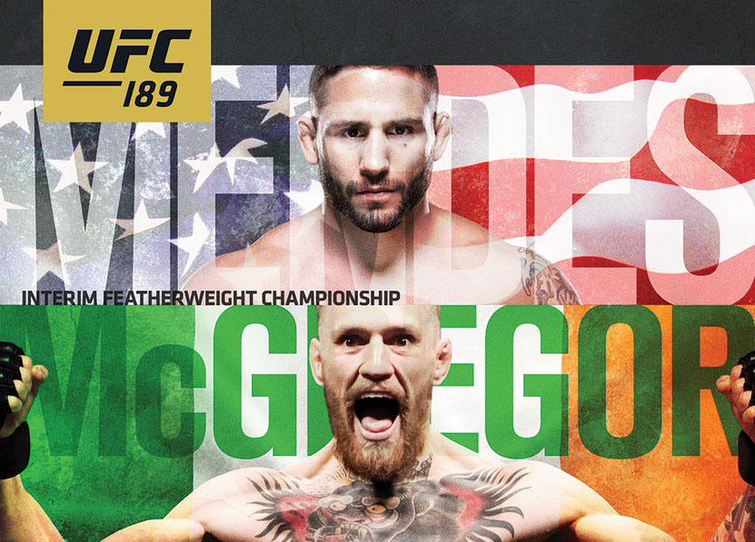 UFC 189 - Les posters et les affiches à Las vegas