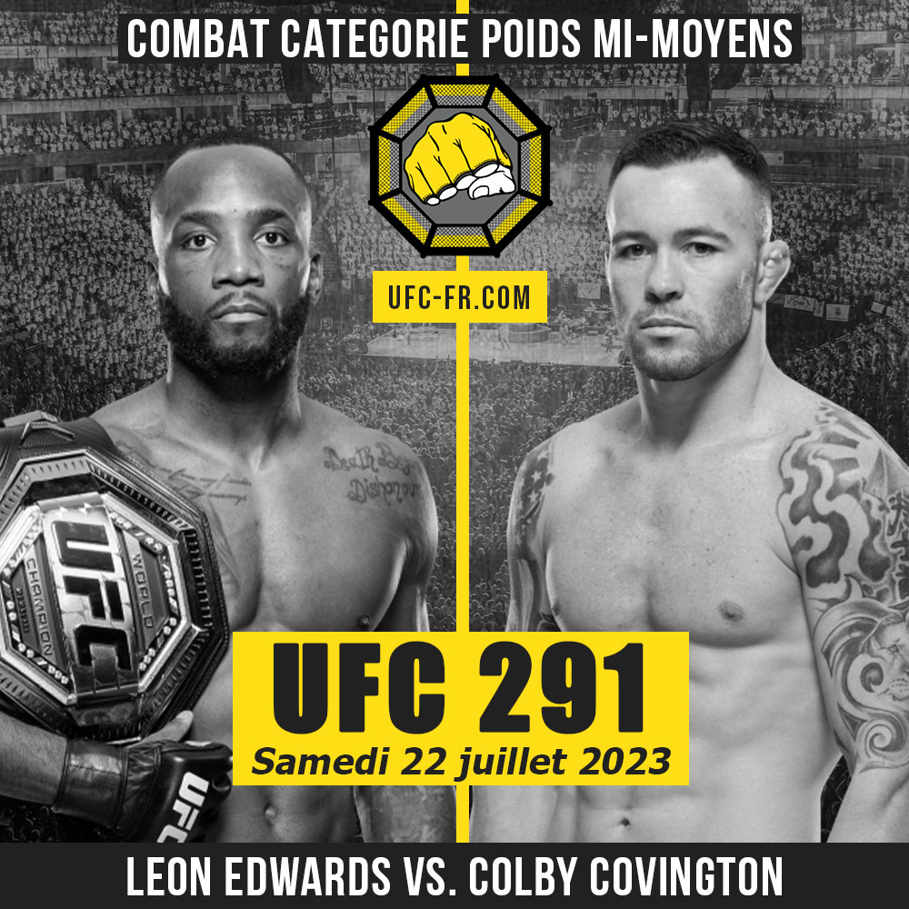 UFC 291 - Leon Edwards vs Colby Covington