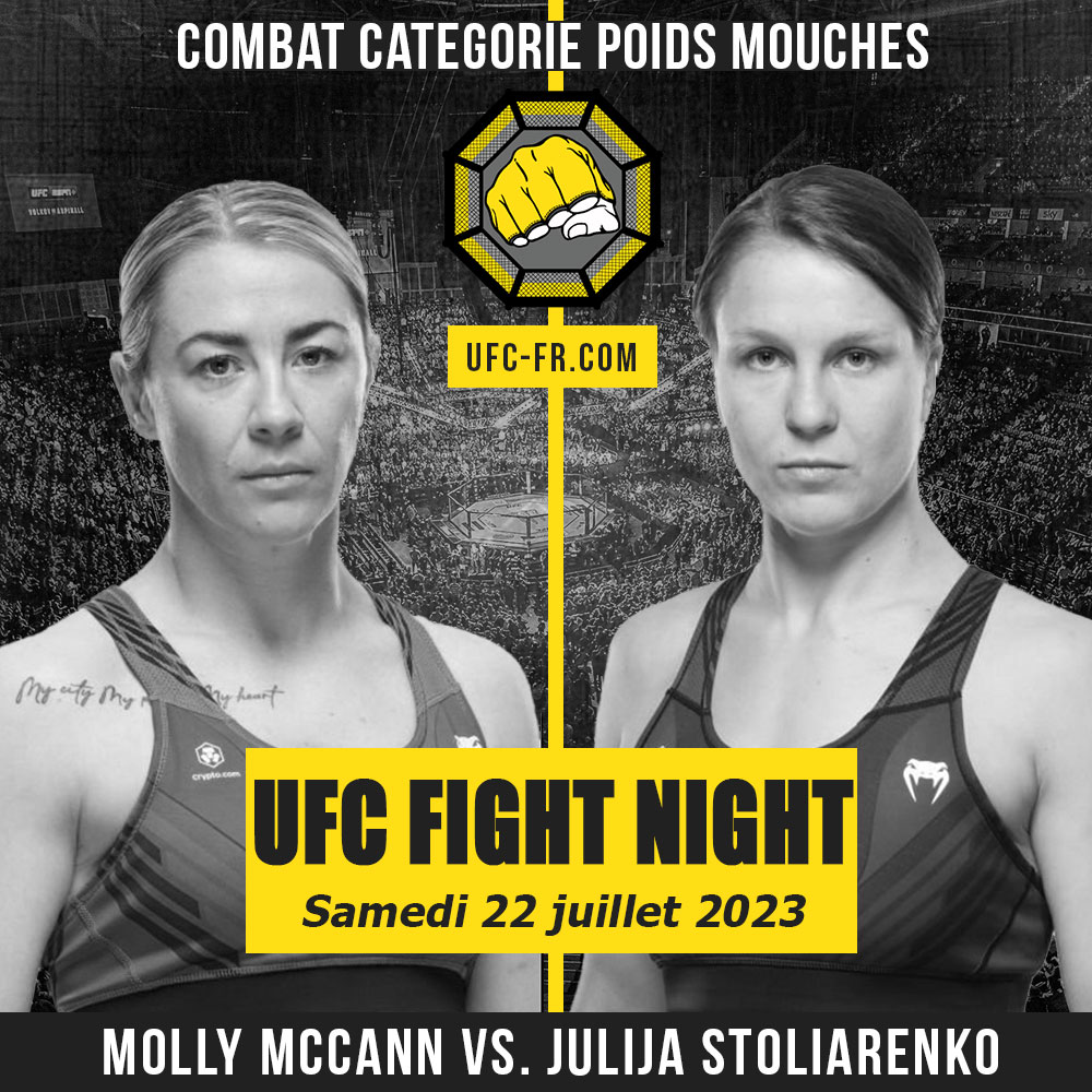 UFC ON ESPN+ 82 - Molly McCann vs Julija Stoliarenko