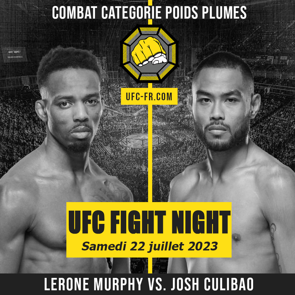 UFC ON ESPN+ 82 - Lerone Murphy vs Josh Culibao