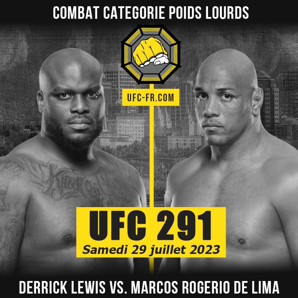 UFC 291 - Derrick Lewis vs Marcos Rogerio de Lima