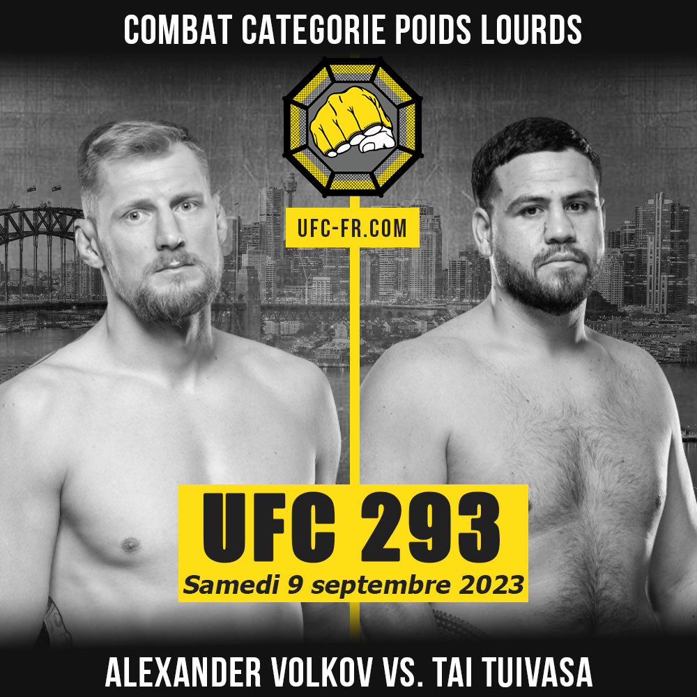 UFC 293 - Alexander Volkov vs Tai Tuivasa