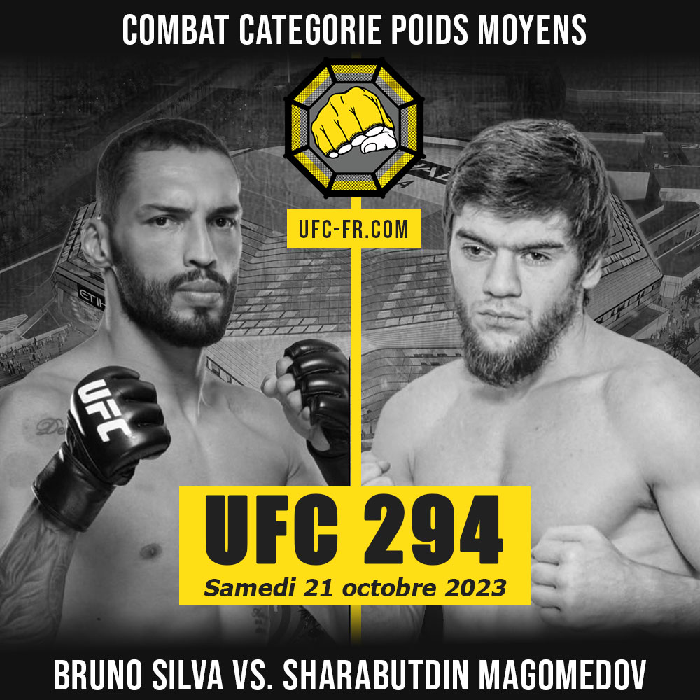 UFC 294 - Bruno Silva vs Sharabutdin Magomedov