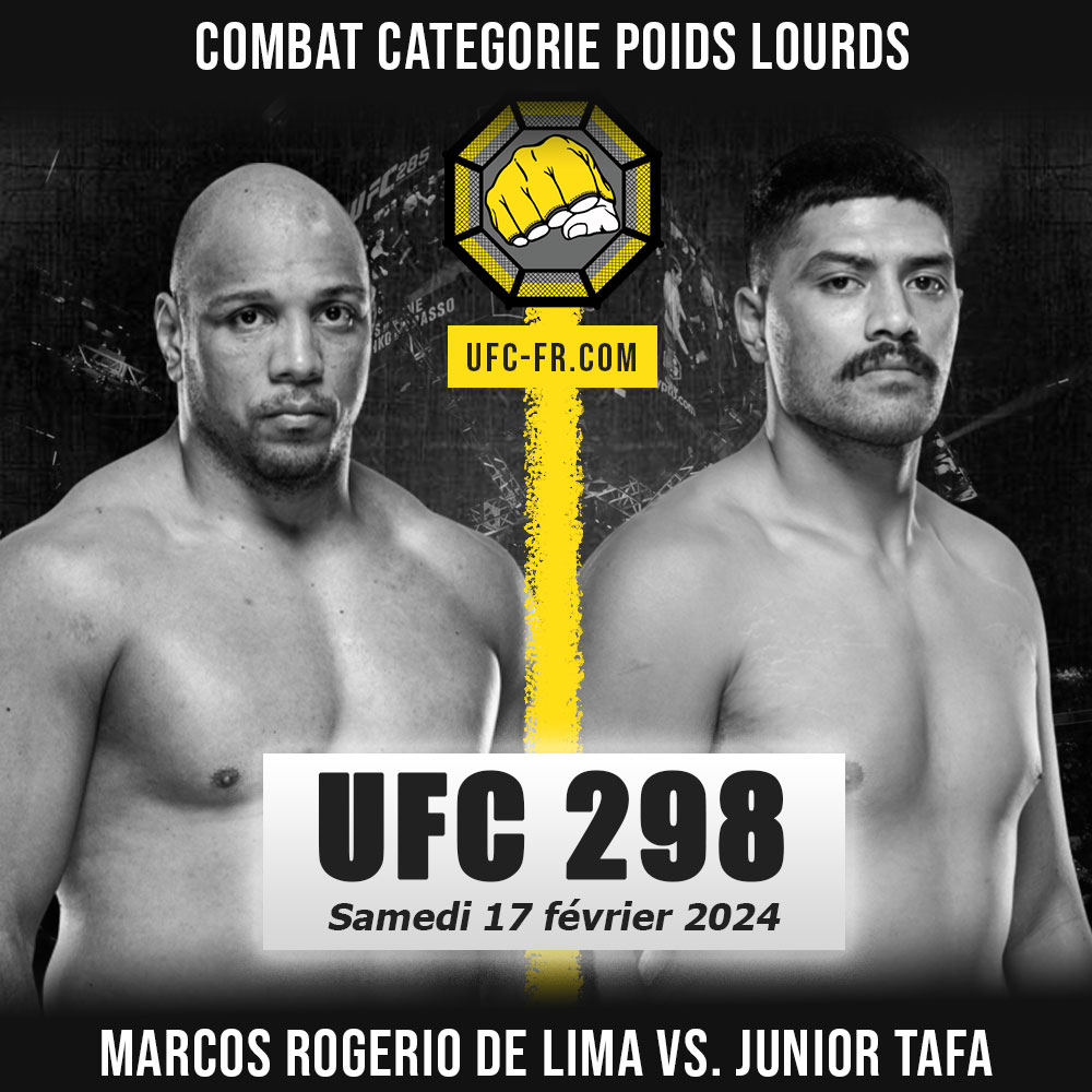 UFC 298 - Marcos Rogerio de Lima vs Junior Tafa