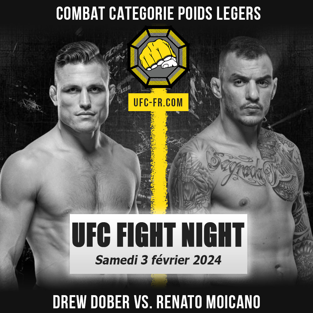 UFC ON ESPN+ 93 - Drew Dober vs Renato Moicano