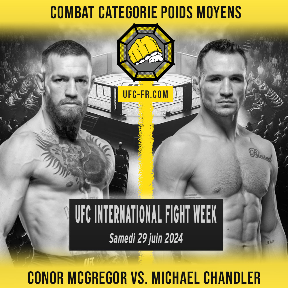 UFC 302 - Conor McGregor vs Michael Chandler