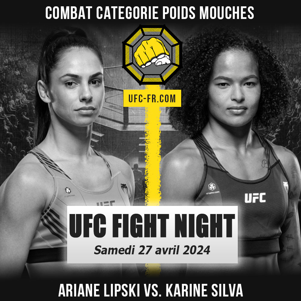 UFC ON ESPN 55 - Ariane Lipski vs Karine Silva