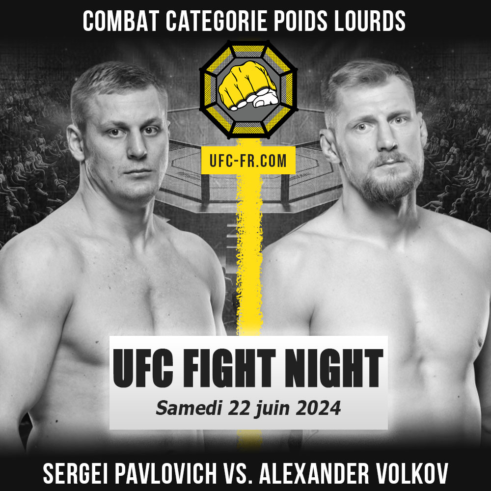 UFC ON ABC 6 - Sergei Pavlovich vs Alexander Volkov