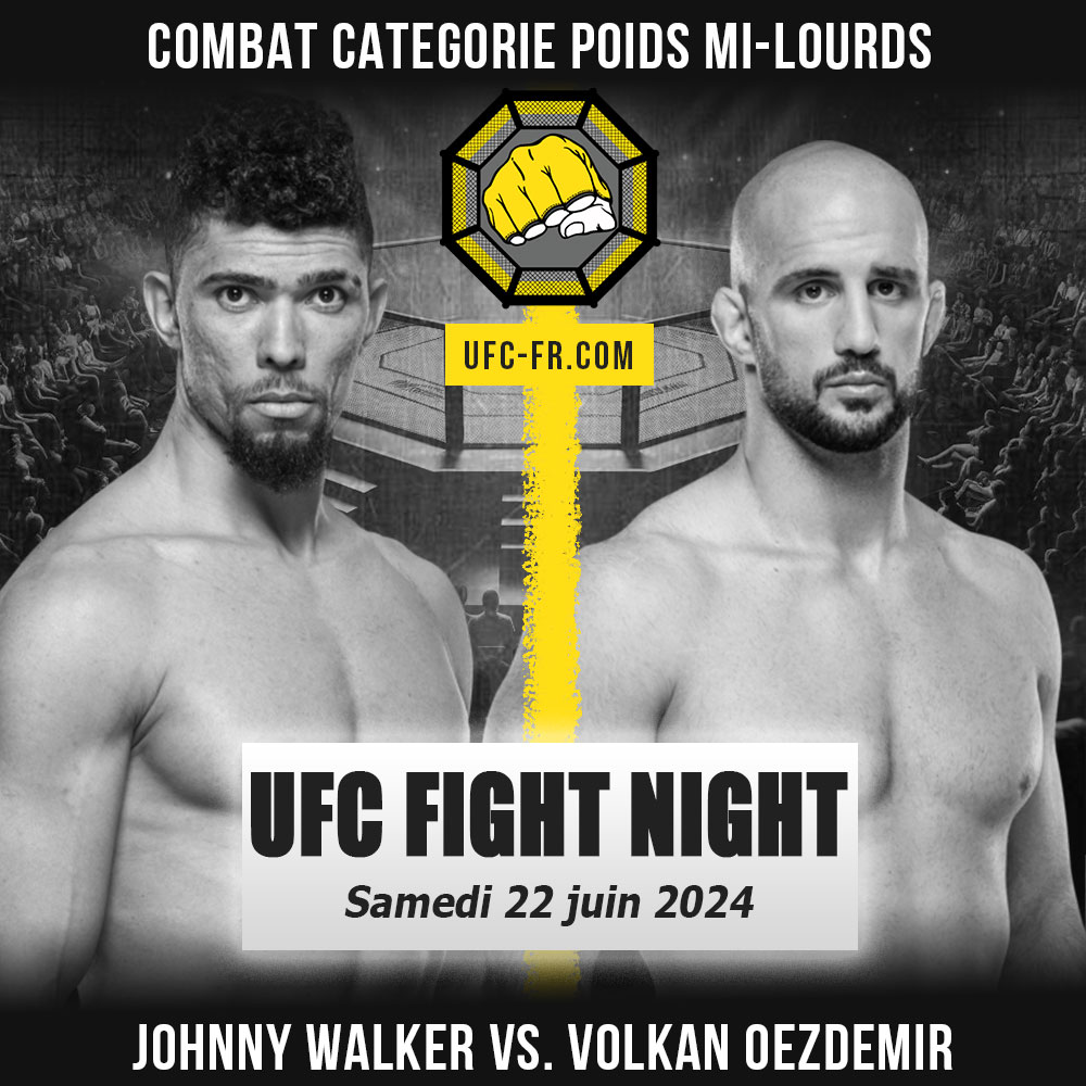 UFC ON ABC 6 - Johnny Walker vs Volkan Oezdemir
