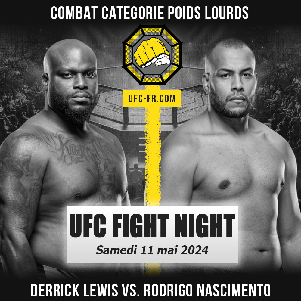UFC ON ESPN 56 - Derrick Lewis vs Rodrigo Nascimento