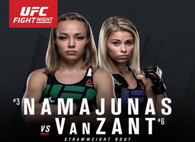 UFC FIGHT NIGHT 80 - NAMAJUNAS VS. VANZANT