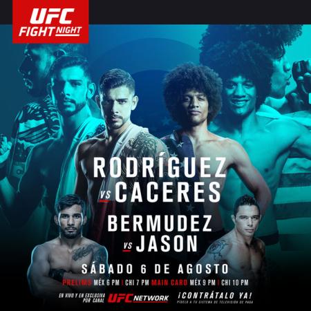 UFC FIGHT NIGHT 92 - RODRIGUEZ VS. CACERES