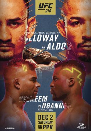UFC 218 - HOLLOWAY VS. ALDO 2