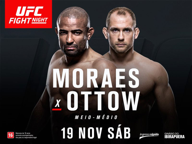 Poster/affiche UFC Fight Night 100 - Sao Paulo