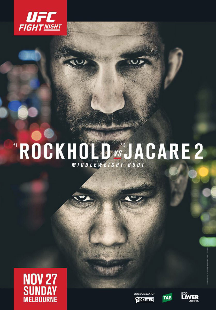 Poster/affiche UFC Fight Night 101 - Melbourne