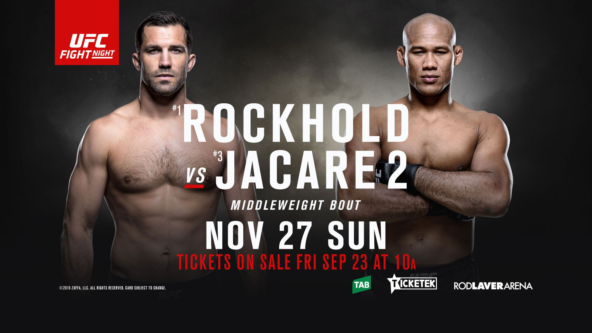 Poster/affiche UFC Fight Night 101 - Melbourne