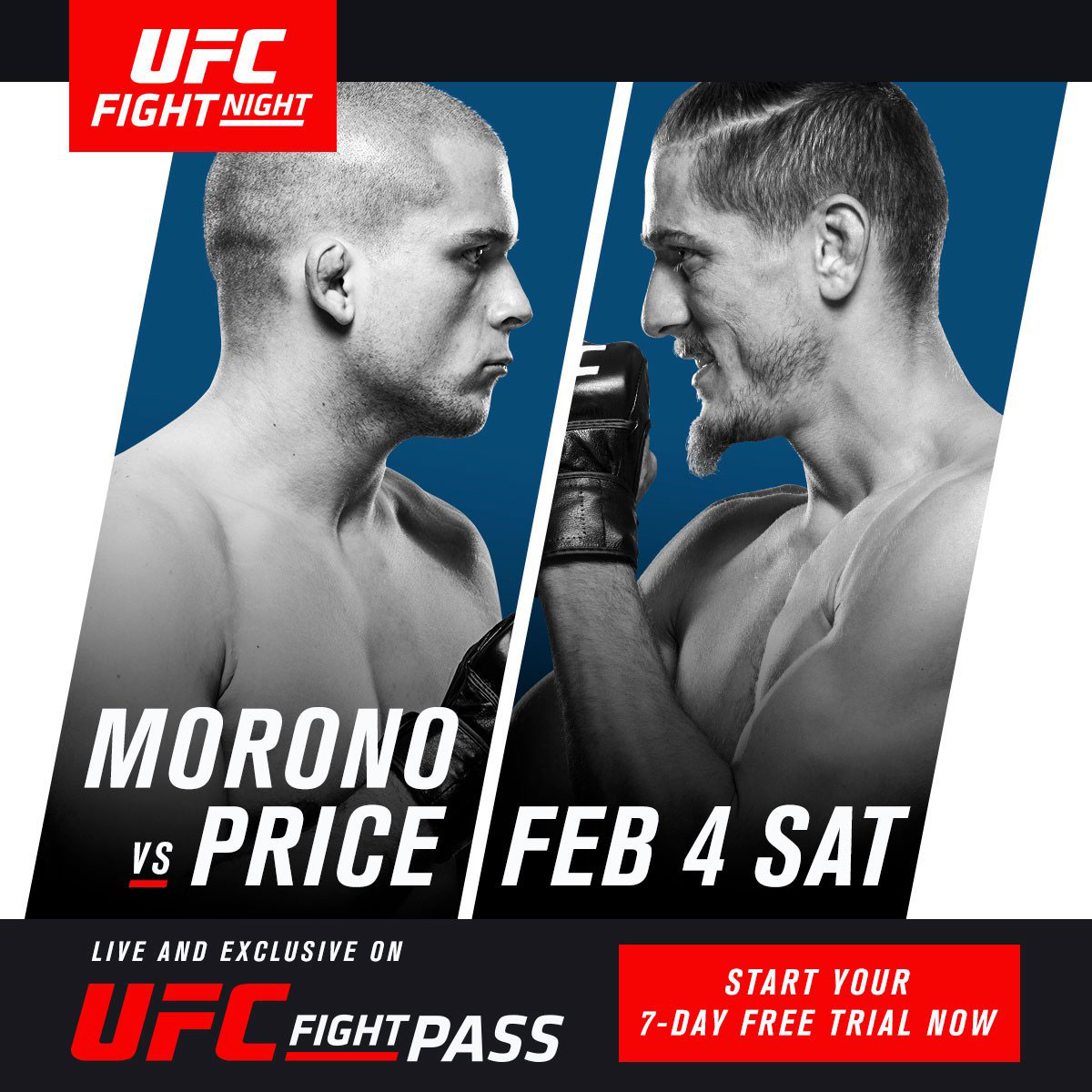 Poster/affiche UFC Fight Night 104 - Houston