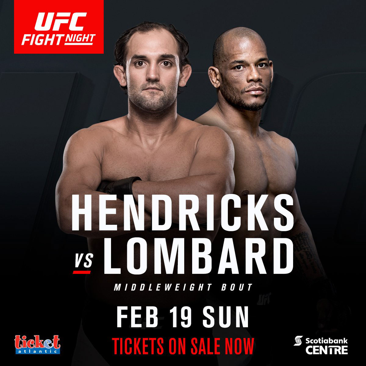 Poster/affiche UFC Fight Night 105 - Halifax