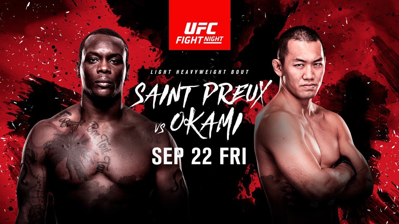 Poster/affiche UFC Fight Night 117 - Saitama