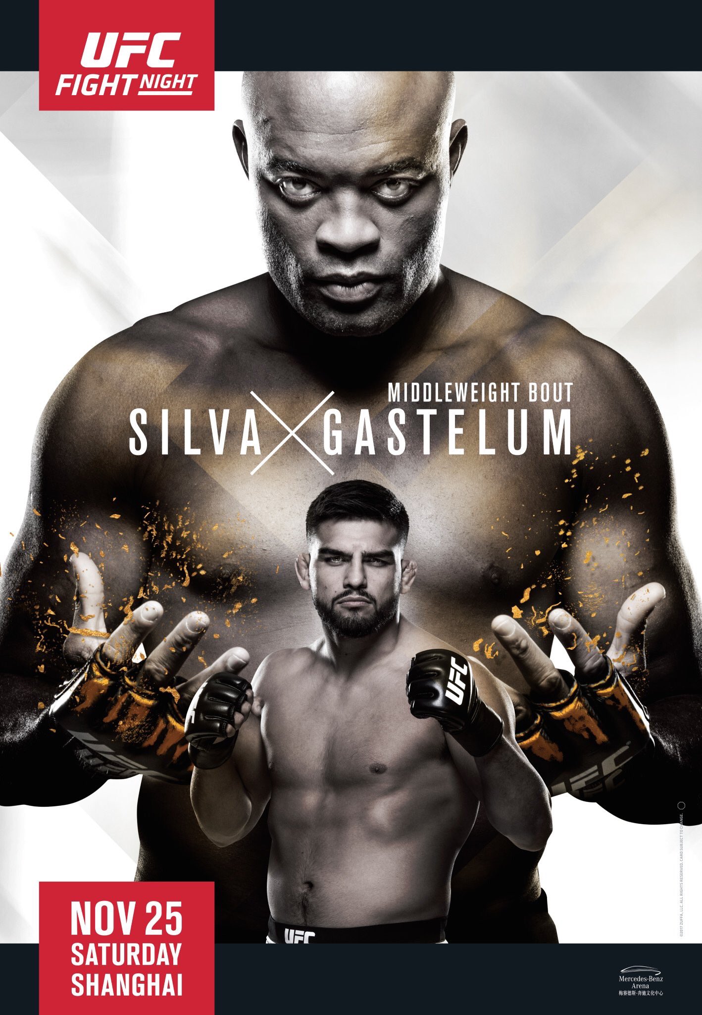 Poster/affiche UFC Shangai