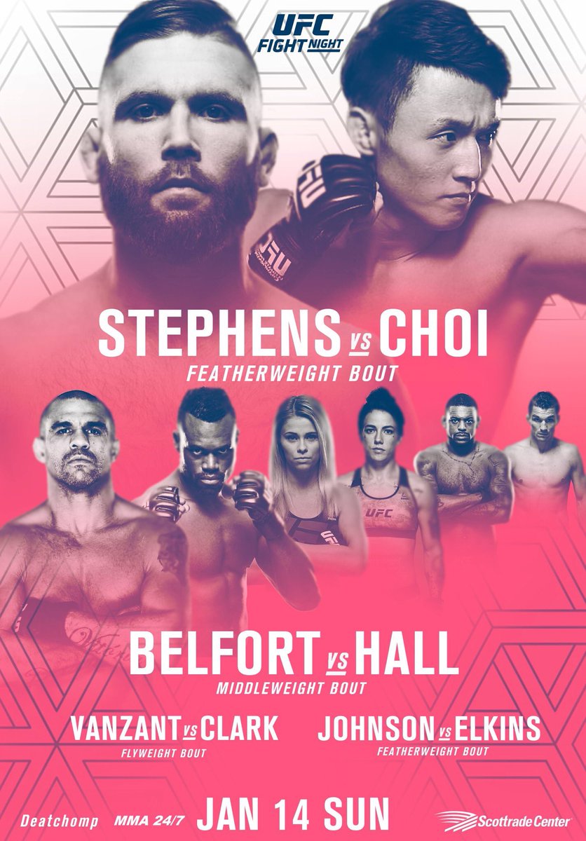 Poster/affiche UFC St Louis