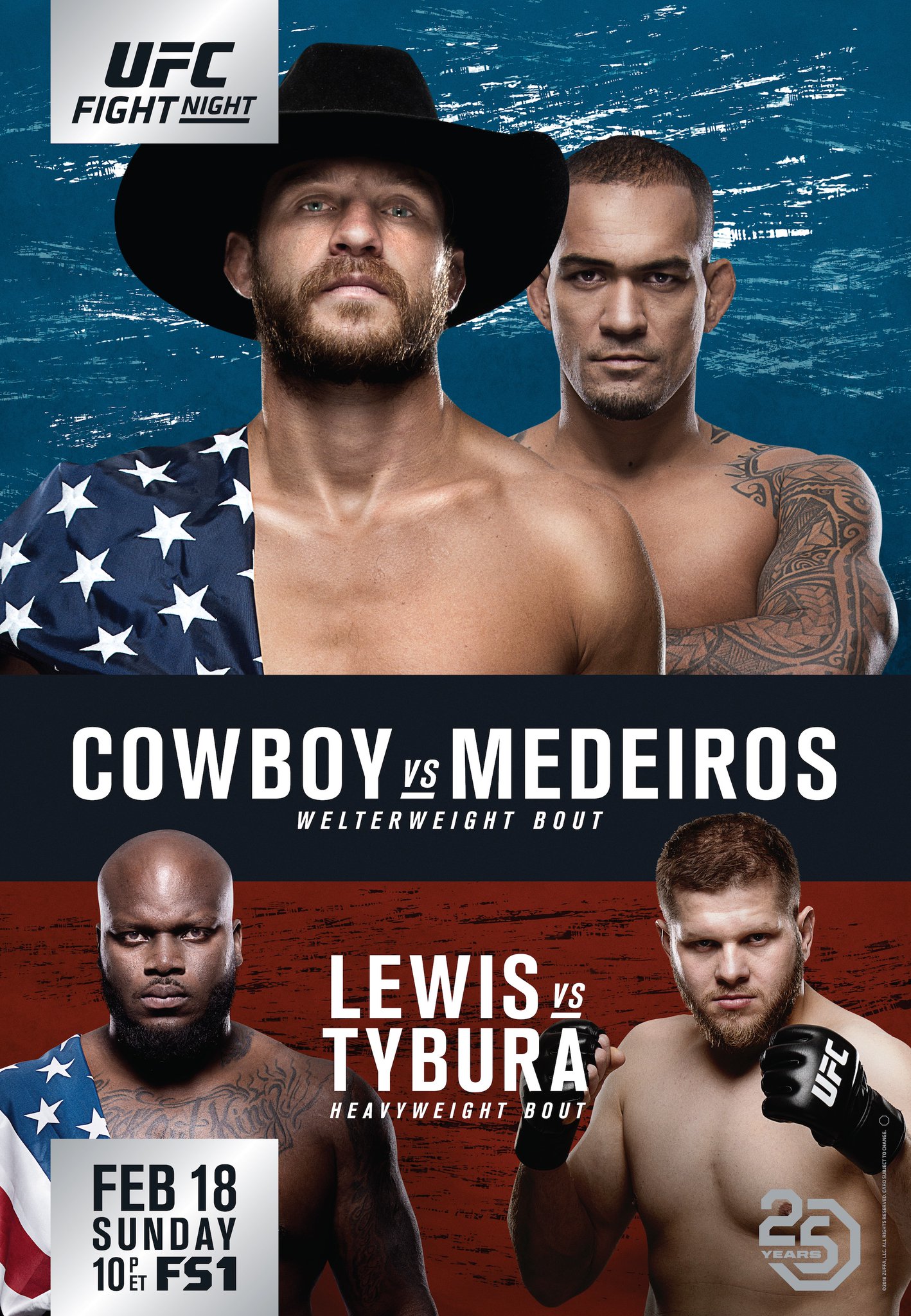 Poster/affiche UFC Austin