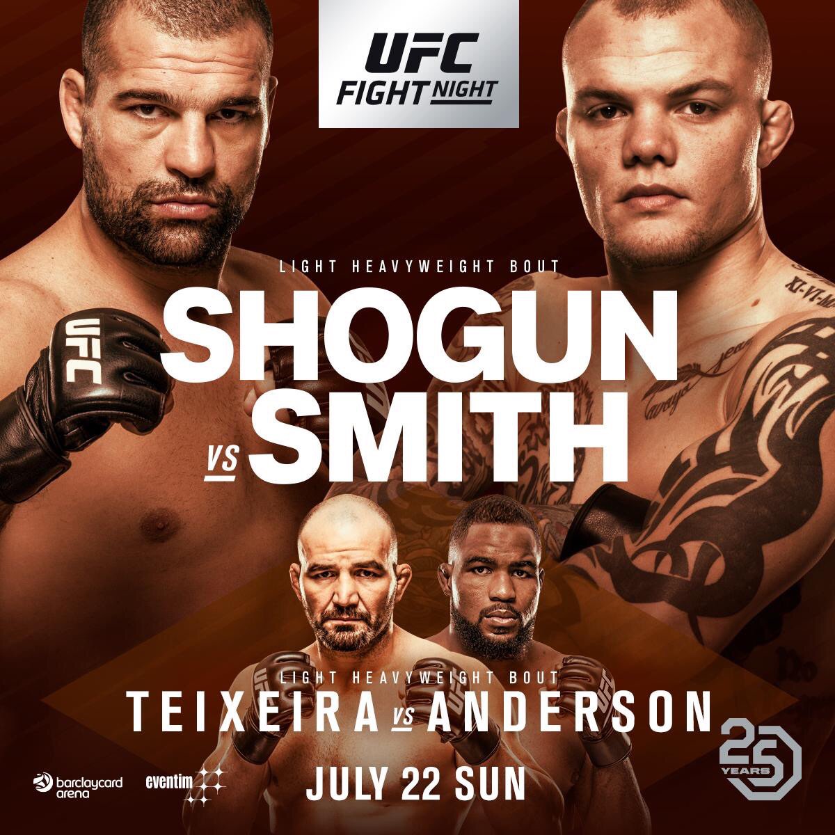 Poster/affiche UFC Hambourg