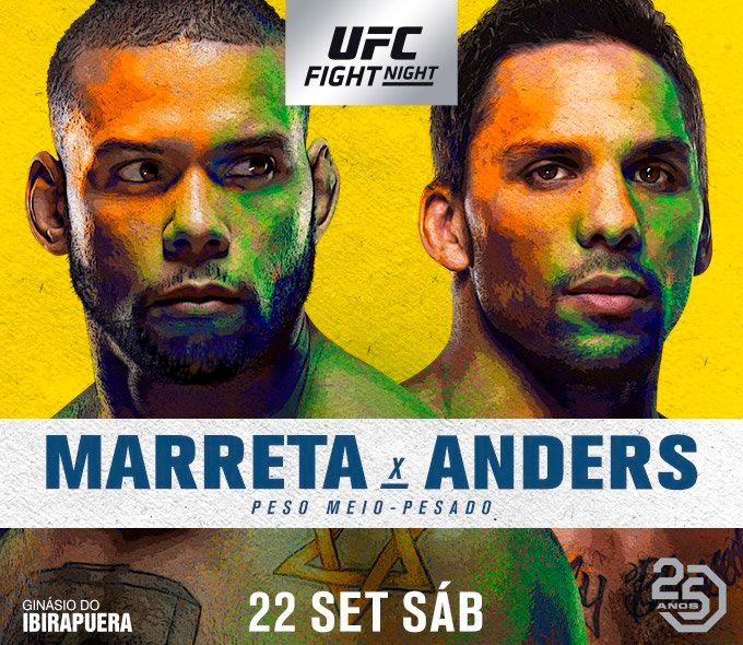 Poster/affiche UFC Sao Paulo