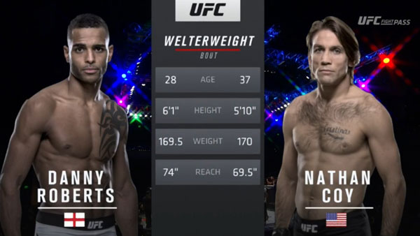 Nathan Coy vs. Danny Roberts