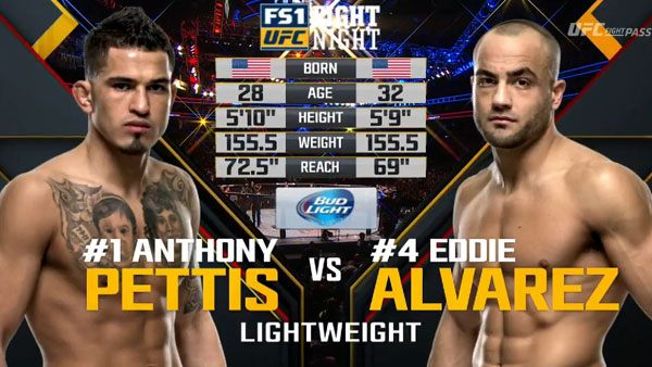 Eddie Alvarez contre  Anthony Pettis