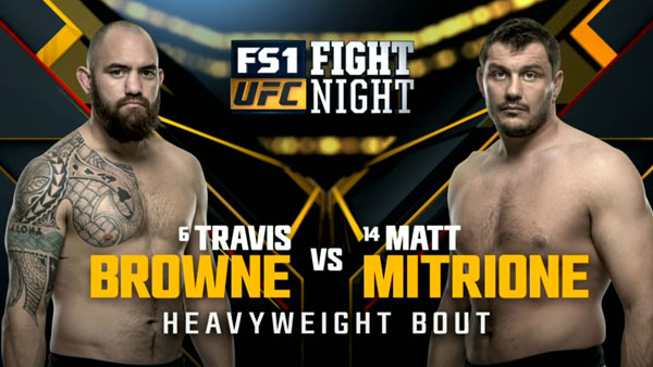 Travis Browne contre Matt Mitrione