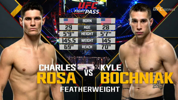 Charles Rosa vs. Kyle Bochniak
