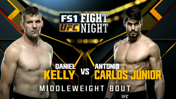 Daniel Kelly contre Antonio Carlos Jr
