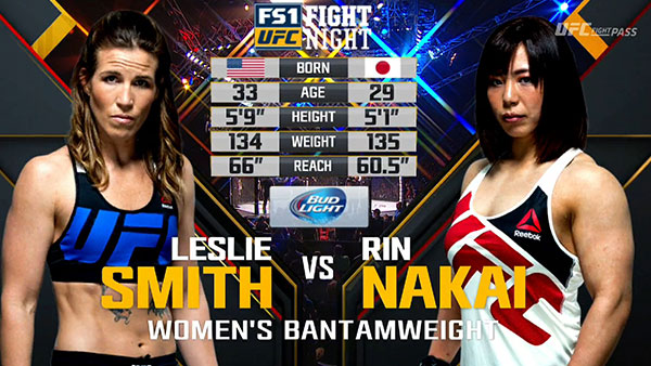 Leslie Smith contre Rin Nakai