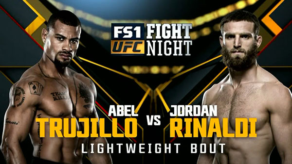 Abel Trujillo contre Jordan Rinaldi