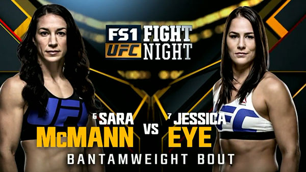 Sara McMann contre Jessica Eye