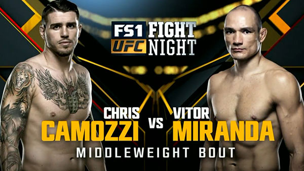 Chris Camozzi contre Vitor Miranda