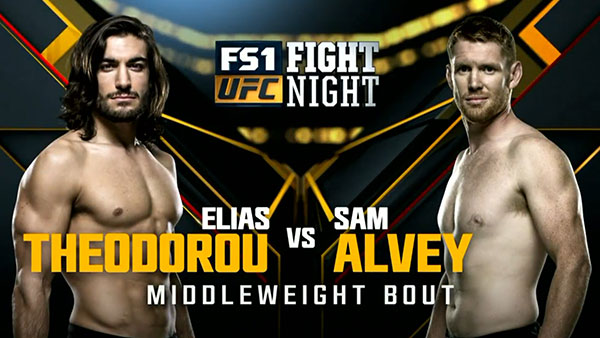Elias Theodorou contre Sam Alvey