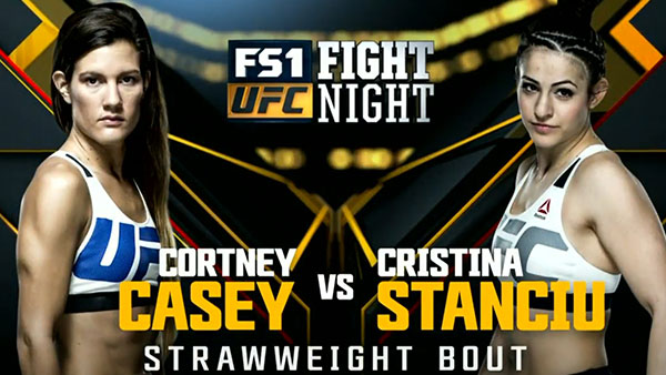 Cortney Casey contre Christina Stanciu