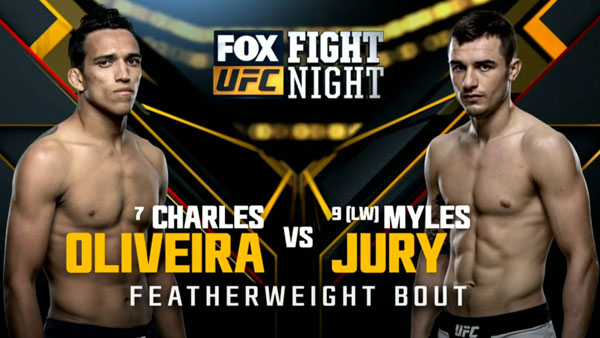 Charles Oliveira vs. Myles Jury