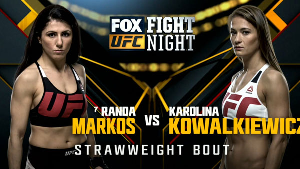 Randa Markos vs. Karolina Kowalkiewicz